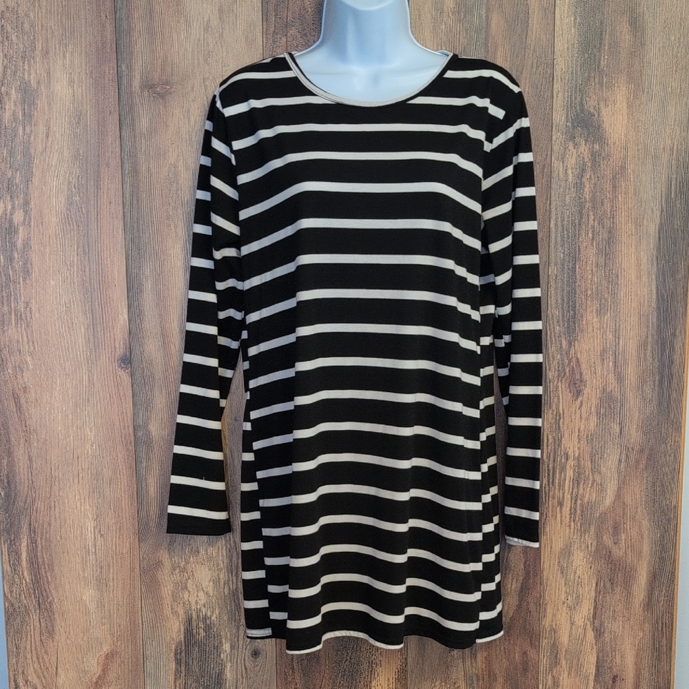 Myobe Striped Long Sleeve Top